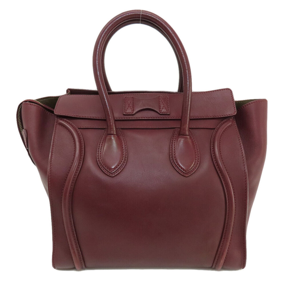 Celine Bag Tote Luggage Calfskin Black